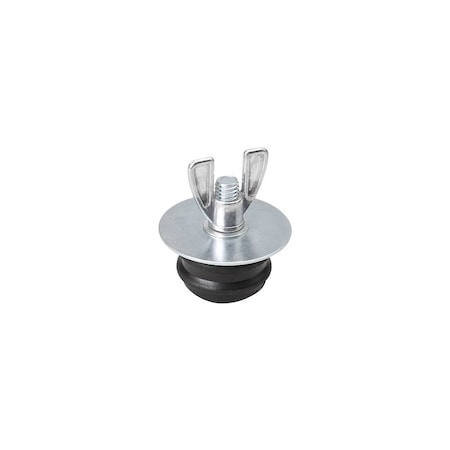 B&K Test Plug 4" Steel Galvanized 154-011