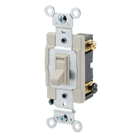 Leviton Toggle Framed 3-Way, 20 Amp 54523-2I