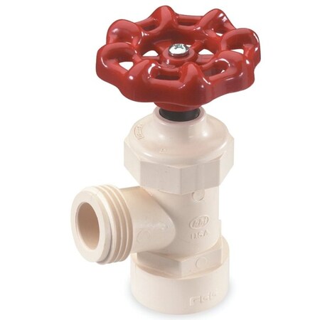 B & K ProLine Series Boiler Drain Valve, 12 in Connection, 100 psi Pressure, CPVC Body 102-223/BCD-0500