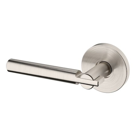Baldwin Baldwin Preconfigured 5161 Lever with 5046 Rose Left Hand Half Dummy Lock Lifetime Satin 5161056LDM