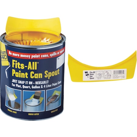 Foampro Fits-All Snap-On Paint Can Pourer 61