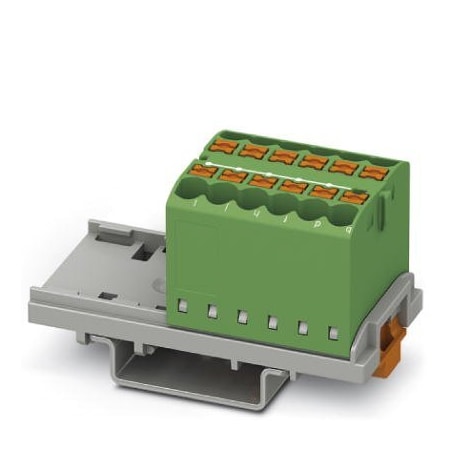 Phoenix Contact PTFIX 12X2 5-NS35 GN Distribution block 3273030