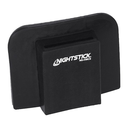 Nightstick Flashlight Mount, Black, Silicon Rubber NS-HMC9