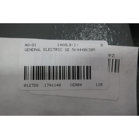Ge TRI-CLAD MOTOR 444T 100HP 1180RPM 230/460V-AC 3PH 5K444BK305