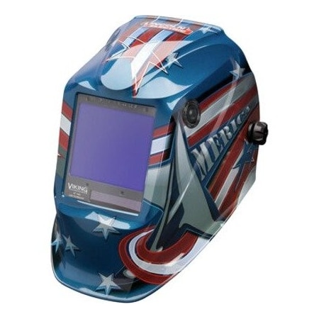 Lincoln Electric Welding Helmet, American Flag Graphic K3175-4