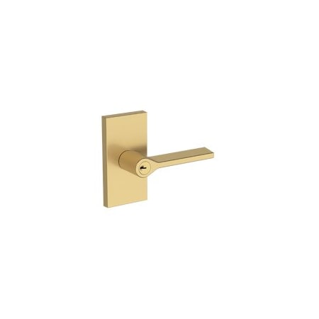 Baldwin Residential Door Levers Keyed Entry Reversible Lifetime Satin Brass ENANACFR044