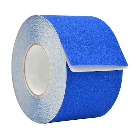 Wod Tape 60 Grit Silicon Carbide. 4 inch Grit Size, Dark Blue, 4 inch (96mm) W x 32 Mil Thick WOD ASTC32-04000-3-20-DBL