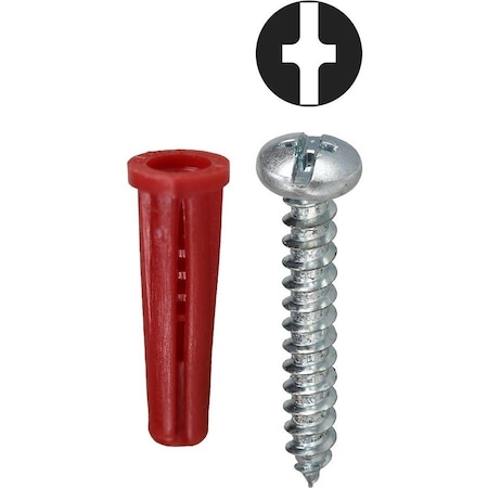 Dottie Conical Plug, 1" L, Polyethylene K6CO