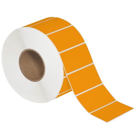 Tape Logic 4 x 2in Fluorescent Orange Thermal Transfer Labels, 4PK THL145RG