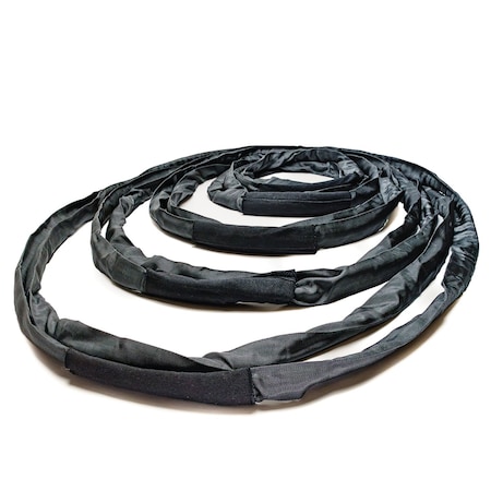Liftin Gear 10 ft. R-WIRE Black Steel Core Round Sling 5,300 lb. Vertical WLL 102083