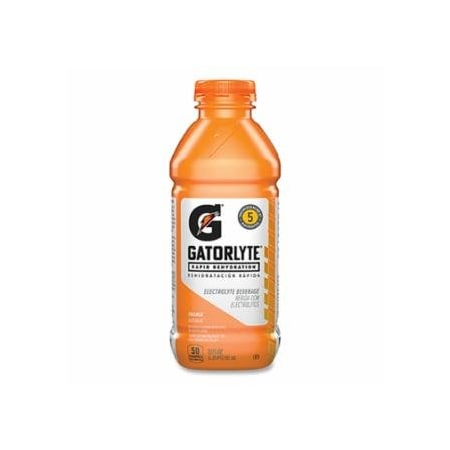 Gatorade Gatorlyte Electrolyte Beverage, Orange, 20 oz, 12 ct 308-04790