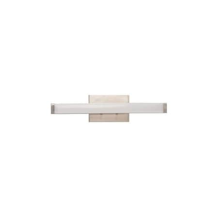 Westgate 18" LED Multi Color Temperature Vanity Lights in Brushed Nickel LVB-18-MCT-BN