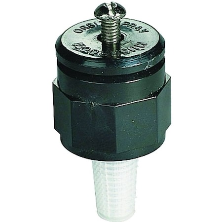 Orbit Mushroom Bubbler, 12 in Connection, FNPT, Plastic 54119