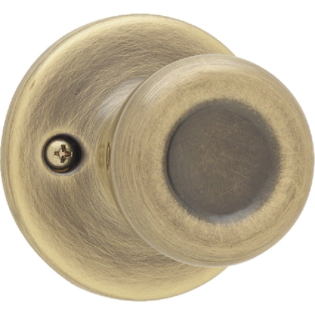 Kwikset Antique Brass Tylo Dummy Door Knob 488T 5 CP