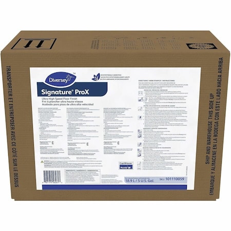 Diversey Floor Finish, 5 gal, Bag 101110059