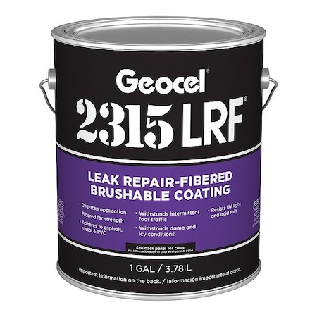 Geocel Fibered Brushable Coating, White GC69201