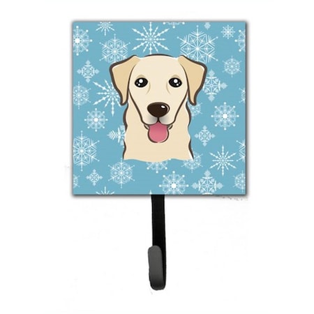 Carolines Treasures Snowflake Golden Retriever Leash and Key Holder BB1686SH4