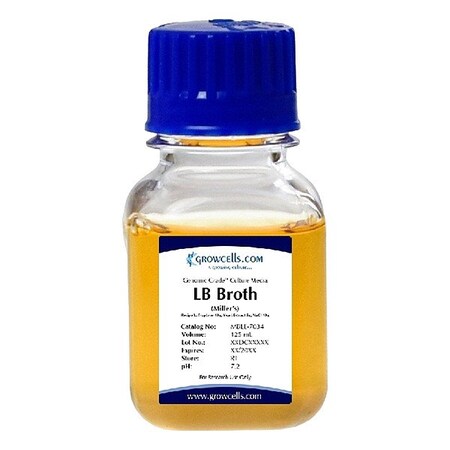 Growcells LB Miller's Broth, 48 x 125ml MBLE-7034-48