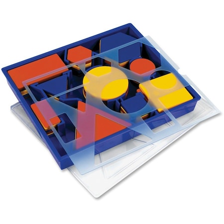Learning Resources Attribute Blocks Desk Set 1270