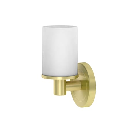 Gatco Latitude II Single Sconce, Brushed Brass 1682