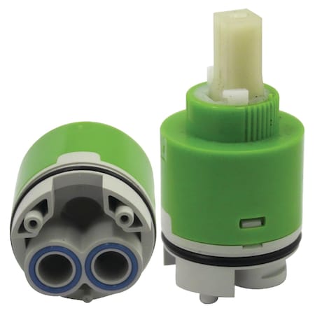 Kingston Brass Ceramic Disc Cartridge, 40mm Long Pin, 1 Piece, Raw KSRP541C