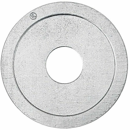 Dottie Conduit Fitting Reducing Washer, 1-1/2 in x 1-1/4, Steel, PVC Coated, Pre Galvanised Carbon Steel RW54