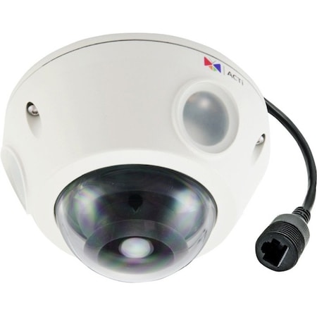 Acti 2MP Video Analytics Outdoor Mini Dome with D/N, Adaptive IR, Extreme WDR, Fixed Lens E933