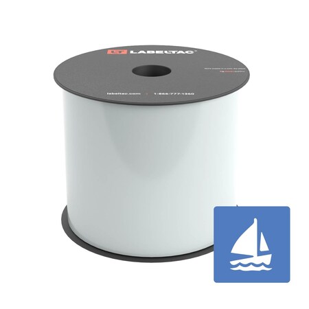 Labeltac Marine Supply 4in x 150ft LT4/Pro X, Clear LT411MN