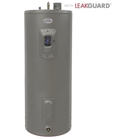 Richmond Encore Series Smart Electric Water Heater with Leakguard, 23 A, 240 VAC, 5500 W, 40 gal Tank 12EM40-DCS
