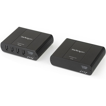 Startech.Com USB 2.0 EXTENDER KIT CONNECTS 4 REMOTE USB DEVICES UP TO 330FT OVER CAT5E/CAT6 E USB2004EXT2NA