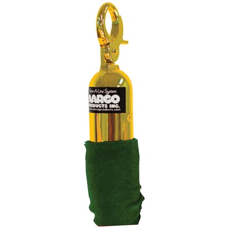 Aarco Form-A-Line Ropes, Green, Hardware Brass, 5' Tr-47