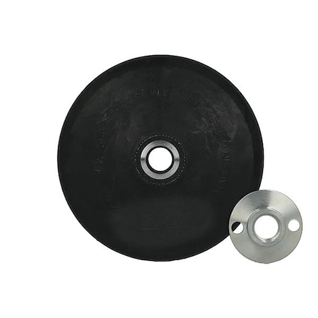 Norton Abrasives Fiber Disc Backup Pad, 7 in Dia, Medium 63642543245