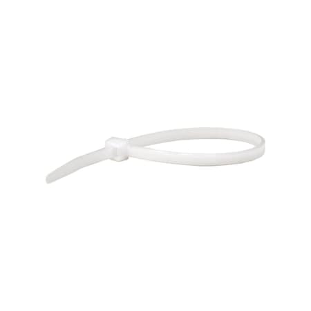 Auveco 5in 30 Pound Nylon Cable Ties - Natural, 50PK 11955