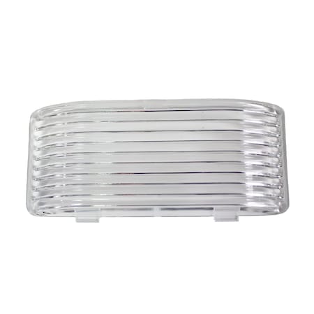 Arcon Arcon 18106; Replacement Clear Lens for Porch and Utility Lights;  Snap-On Acrylic 18106