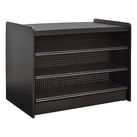 Specialty Store Services Retail Counter, Black, 36 in H, 51 in W 3655BK