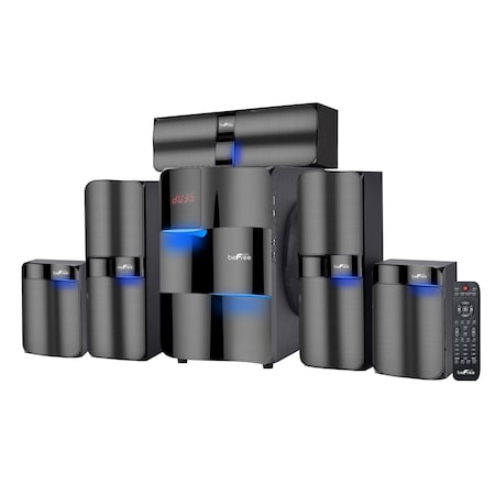 Befree Sound 5.1 Channel Surround Sound Bluetooth Speaker System BFS-855