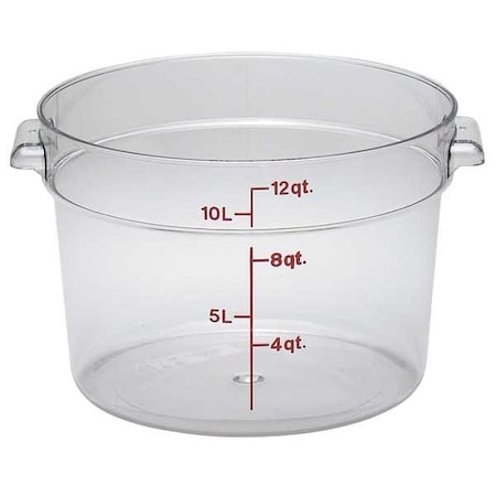 Cambro Food Storage Containers, PK 6 CARFSCW12135