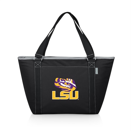 Picnic Time Family Of Brands NCAA LSU Tigers Topanga Tote Cooler Bag - Soft Cooler Bag - Picnic Cooler, Black 619-00-175-294-0