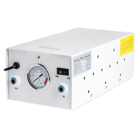 Ispring Water Booster Pump for High Capacity RO Membrane and Commercial Reverse Osmosis System Up to 120 ps PMP1000