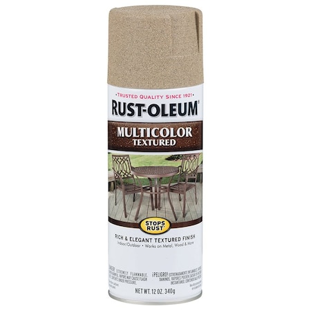 Stops Rust 12 Oz Rust-Oleum Brands Desert Bisque Multi-Color Textured Spray Paint 223524