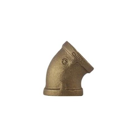 Midland Industries ELBOW 45 DEG 1/2IN FPT 1/2IN FPT BRZ 44183