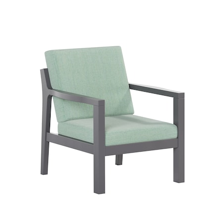 Polybird BREEZE DEEP SEAT CHAIR         CHARCOAL POLYBIRD P100-CH-CASP