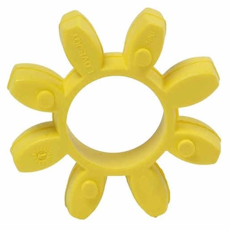 Timken Lovejoy 2.16 in. Outside diameter, Jaw Coupling, Spider, Urethane CJ 24 SPIDER 92A YELLOW