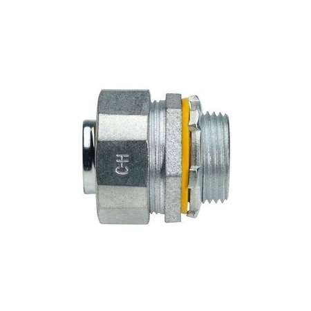 Crouse-Hinds 2-1/2 Inch Liquidtight Conduit Connector with Insulated Throat LTB250