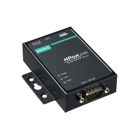 Moxa 1Port Device Server, 10/100M Eth., Rs-232, Db9 Male, 0.5Kv, Nport 5110A NPort 5110A