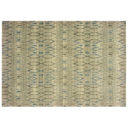 Oriental Weavers Raleigh Indoor Casual Geometric Rectangle Area Rug, Ivory 9 ft. 10 in. x 12 ft. 10 in. R1807H300390ST