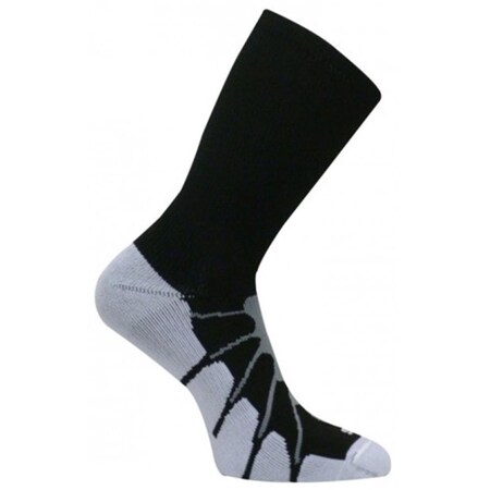 Powerplay SS 3011 Performance Sports Plantar Fasciitis Crew Arch Compression Socks, Black - Medium PO125260