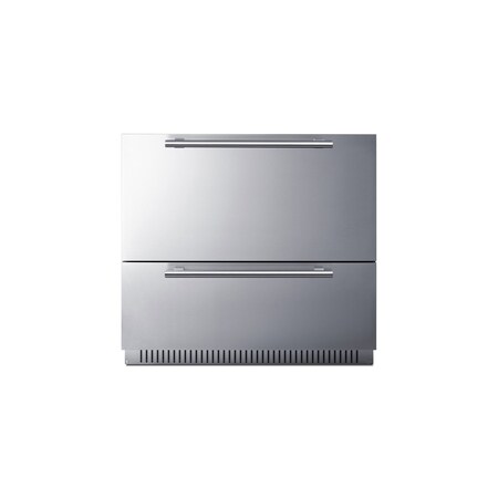 Summit 36in Wide 2-Drawer All-Refrigerator SPR36332D