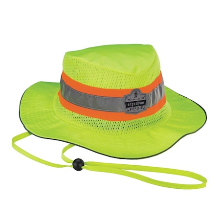 Glowear Ranger Hat, S/M, Hi-Viz Lime, 150D Oxford Polyester, 8935 23259