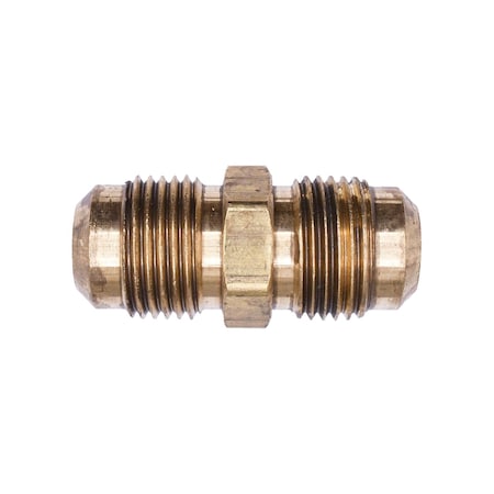 Auveco Brass Sae 45 Degree Flare Union 1/2in Tube Size, 5PK 247